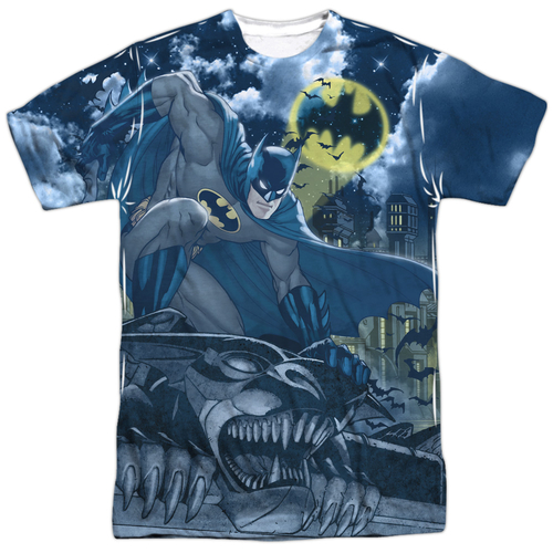 Trevco BM2308FB-ATPP-1 Batman & Gotham Gargoyle Front & Back Print-Sho