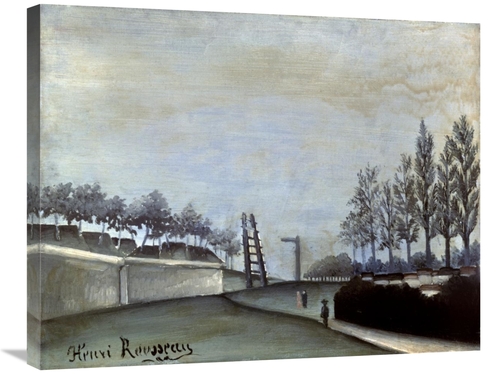 Global Gallery GCS-279887-30-142 30 in. Fortification - Porte De Vanve