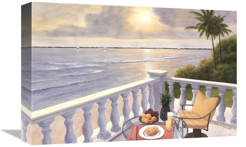 Global Gallery GCS-398719-1218-142 12 x 18 in. Breakfast on the Verand