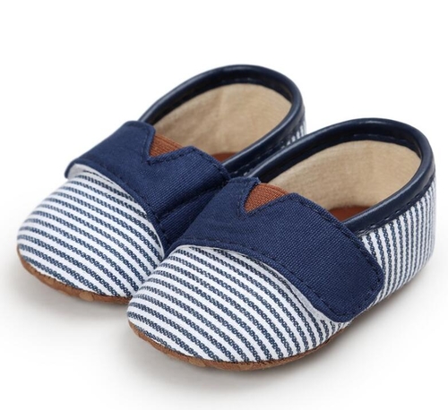 New Striped Canvas baby shoes Fashion Infant