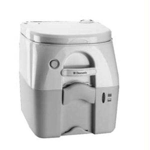 Dometic - Sealand 975 Portable Toilet 5.0 Gallon - Gray W/ Brackets