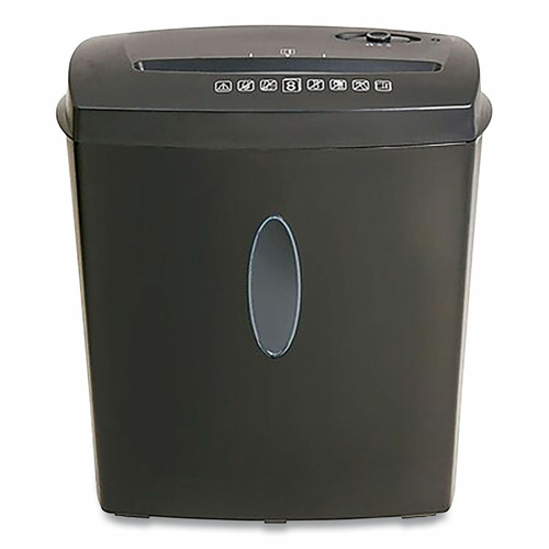 Universal Office Products 48108 8 Sheet Cross Cut Shredder, Black