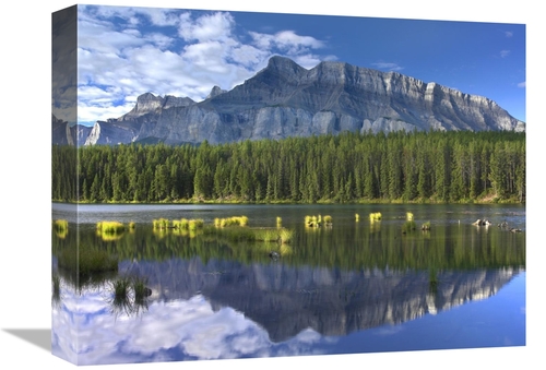 Global Gallery GCS-397119-1216-142 12 x 16 in. Mount Rundle & Boreal F