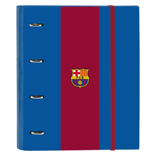 Ring binder F.C. Barcelona M666 A4 Maroon Navy Blue (27 x 32 x 3.5 cm)