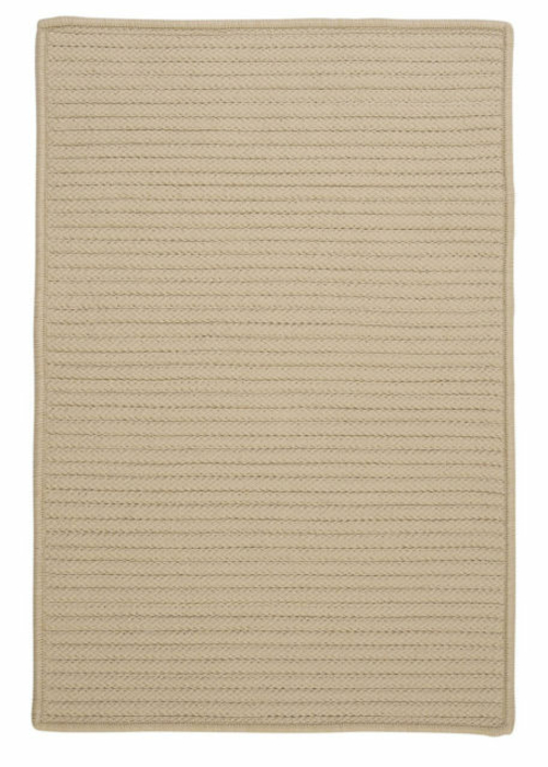 Colonial Mills Rug H182R072X072S Simply Home Solid - Linen 6 ft. squar