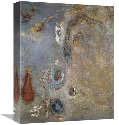 Global Gallery GCS-279539-16-142 16 in. Abstract Fantasy Art Print - O