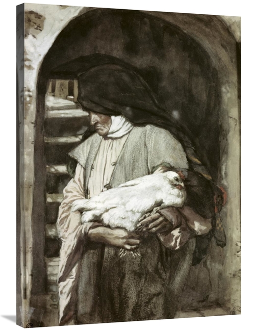 Global Gallery GCS-280211-36-142 36 in. Anna Art Print - James Tissot