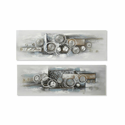 Painting DKD Home Decor Canvas 150 x 2,8 x 50 cm Abstract Modern (2