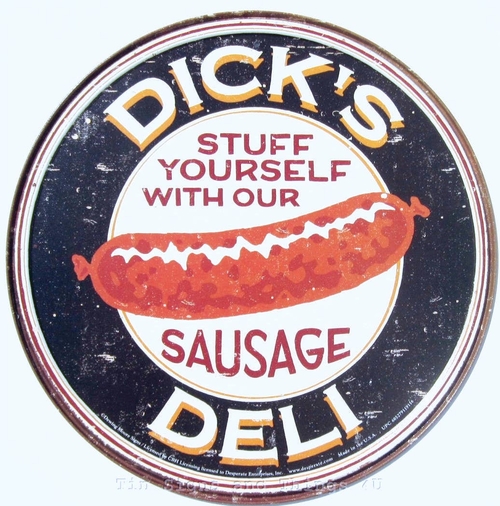 3 Inch Cloth  Patch Dicks Sausage You Stuff Yourself