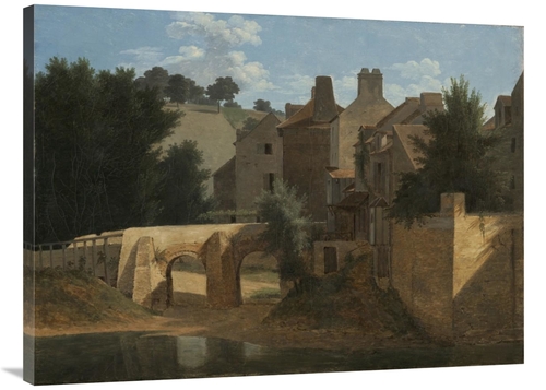 Global Gallery GCS-460058-3040-142 30 x 40 in. View in the Ile-De-Fran