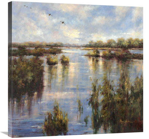 Global Gallery GCS-128540-3030-142 30 x 30 in. Prelude to Fall II Art 