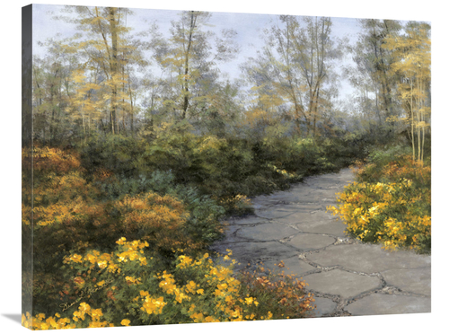 Global Gallery GCS-129746-2835-142 28 x 35 in. Step Into Autumn Art Pr