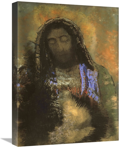 Global Gallery GCS-279545-22-142 22 in. Christ of the Sacred Heart Art