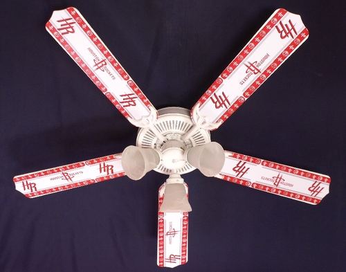 Ceiling Fan Designers 52FAN-NBA-HOU 52 in. NBA Houston Rockets Basketb