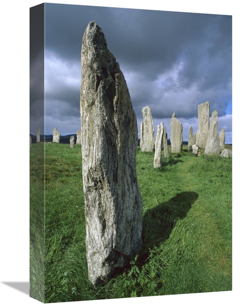 Global Gallery GCS-453535-1218-142 12 x 18 in. Callanish Standing Ston