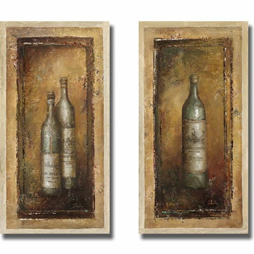 Artistic Home Gallery 1224AM571SG Serie Vino I & II by Patricia Pinto 