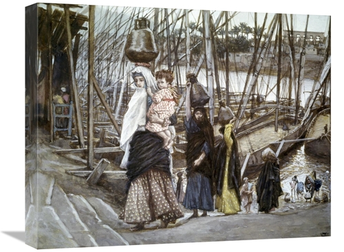 Global Gallery GCS-280516-22-142 22 in. Sojourn in Egypt Art Print - J