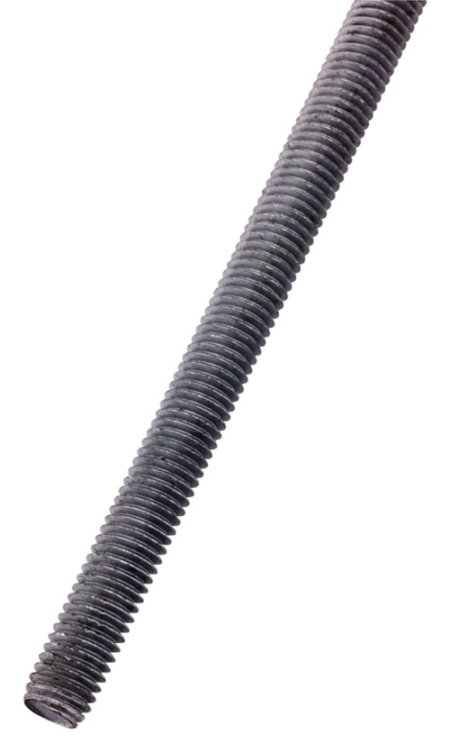 National Hardware 5001711 0.5 x 36 in. Steel Threaded Rod, Assorte