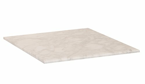 Bellaterra Home 7711-TOP-WH White Carrara Marble Top - 16 in.