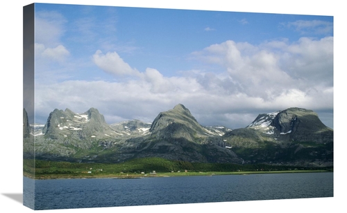 Global Gallery GCS-451335-1624-142 16 x 24 in. Small Farming Community