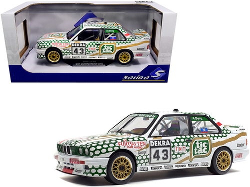 BMW E30 M3 #43 Allen Berg DTM Championship (1991) 1/18 Diecast Model