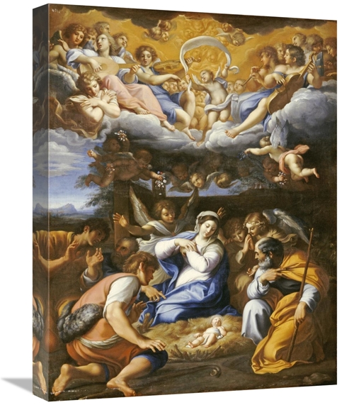 Global Gallery GCS-266347-22-142 22 in. The Adoration of the Shepherds