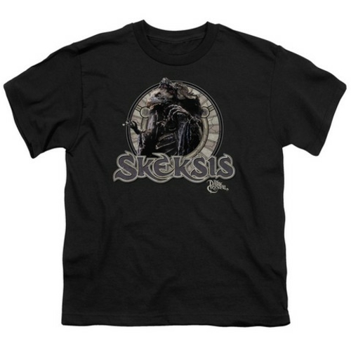 Trevco Dark Crystal-Skeksis - Short Sleeve Youth 18-1 Tee - Black- Lar