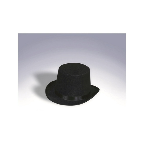 Forum Novelties 280896 Halloween Black Top Hat - One Size