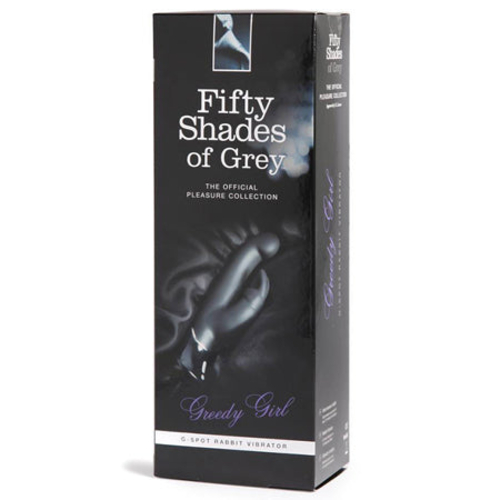 Fifty Shades of Grey Greedy Girl Rechargeable Silicone G-Spot Rabbit