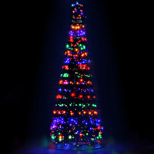 Jingle Jollys Solar Power Christmas Tree 3.6M 400 LED Xmas Trees 8