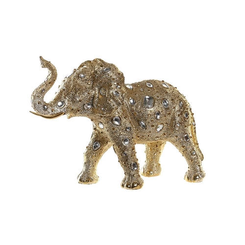 Decorative Figure DKD Home Decor Elephant Resin Modern (36 x 14 x 26,5