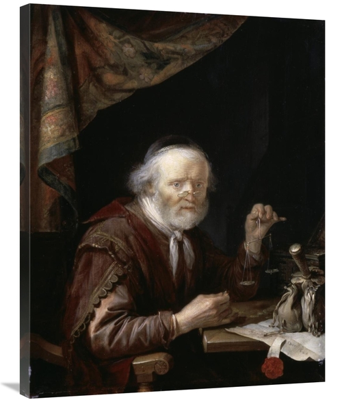 Global Gallery GCS-277433-36-142 36 in. Le Peseur DOr Art Print - Gerr