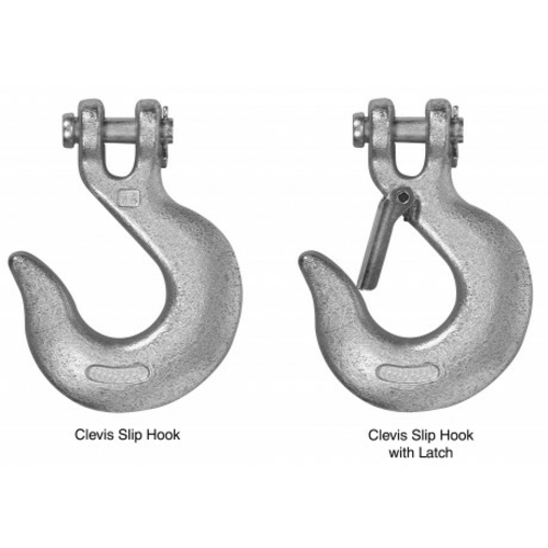 Apex Tool Group 5038625 0.5 in. Clevis Slip Hook with Latch