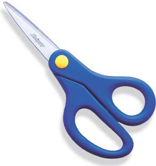 Armada Art ES250-12 12 Pairs - Classpack Snippy Easy Grip 5 in. Sharp 