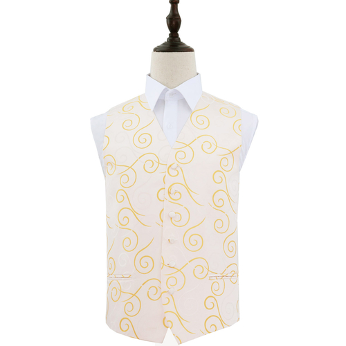 Scroll Waistcoat - Gold, 46'