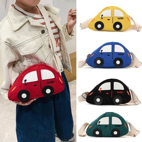 2019 Newly Cute Kids Girls Boys Car Cartoon Purse