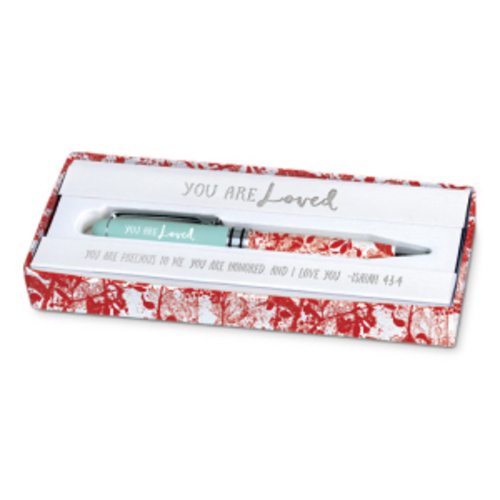 Lighthouse Christian Products 152193 Pen - Pretty Prints You Are Loved