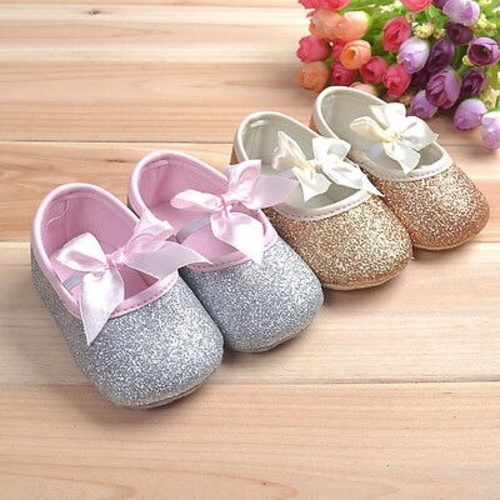 2016 Hot Soft Sole Princess Baby Girl Shoes Anti