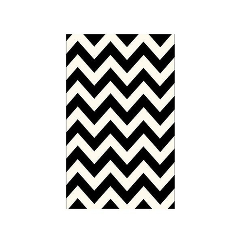 Botticelli Chev Large B And W Rug