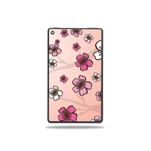 MightySkins AMFI719-Cherry Blossom Skin for Amazon Fire 7 Tablet 2019 