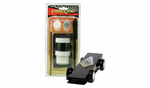 Pine-Car PINP3956 Stealth Black Complete Paint System