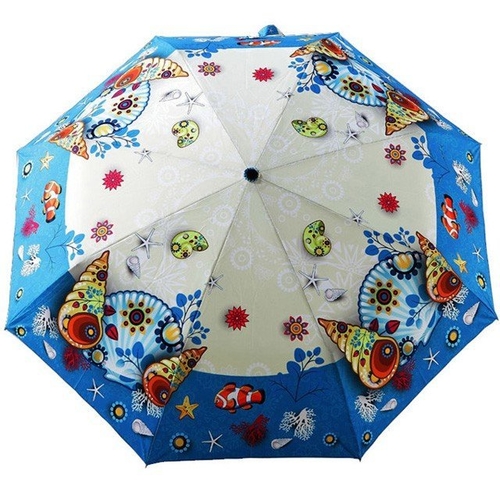 Shell Pattern Sunny Umbrella