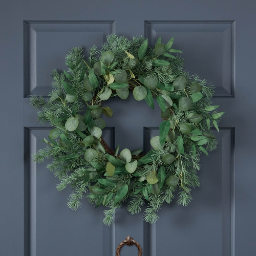 24.5" LEAVES WREATH
