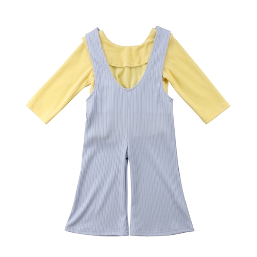 Toddler Baby Girls Casual Velvet Solid Clothes