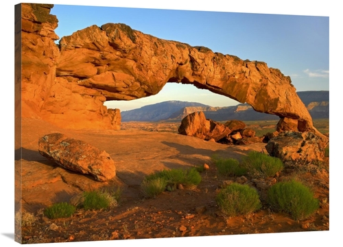 Global Gallery GCS-396219-3040-142 30 x 40 in. Sunset Arch, Escala