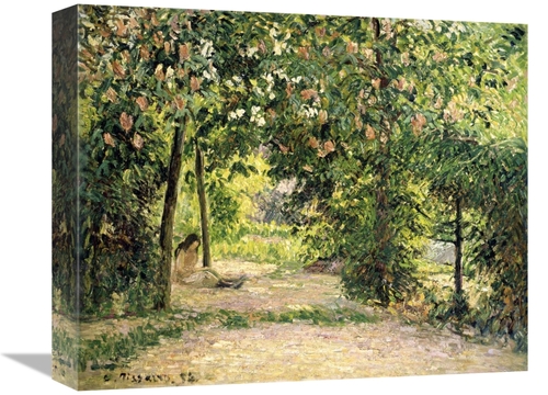 Global Gallery GCS-282668-16-142 16 in. The Garden in Springtime at Er