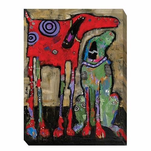 Artistic Home Gallery 1216435EG Wait & Stay by Jenny Foster Premium Ga