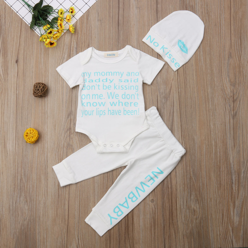 Fashion Toddler Baby Boy Girls Sets Summer Clothes