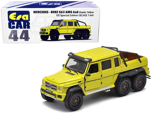 Mercedes Benz G63 AMG 6x6 Pickup Truck Kinetic Yellow \1st Special