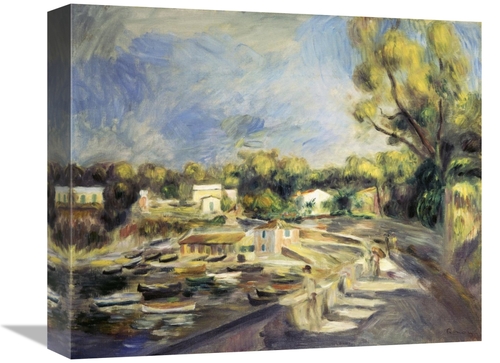 Global Gallery GCS-279672-16-142 16 in. Scenery in Cagnes - Paysage a 